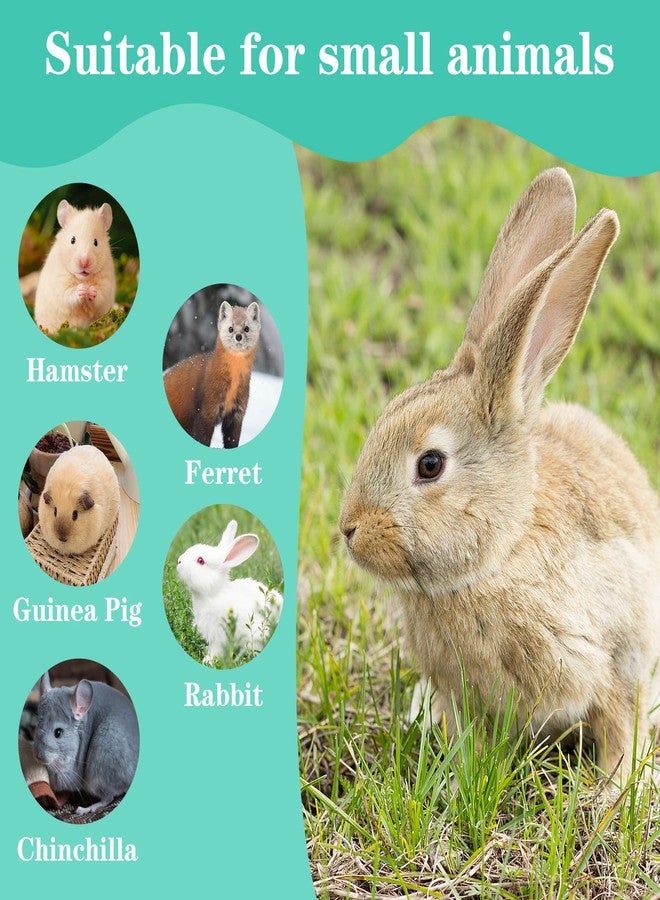 ADLABLD Large Rabbit Foraging Toy with Bell, Feeding Ball Toy with Bell for Bunny, Snuffle Ball Treat Dispenser, Washable Puzzle Feed Game Rabbit Toys for Bunnies Boredom - Image 5